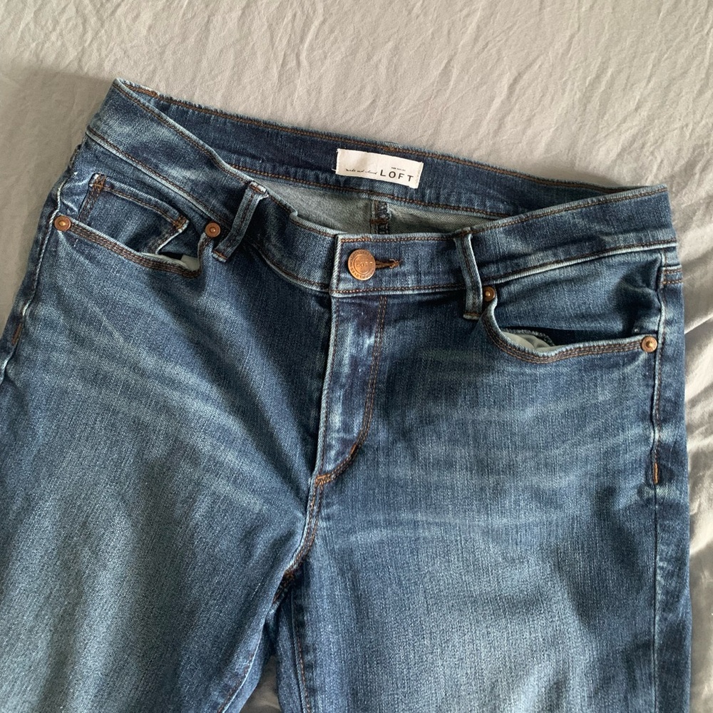 Loft Women’s Straight Leg Denim Jeans